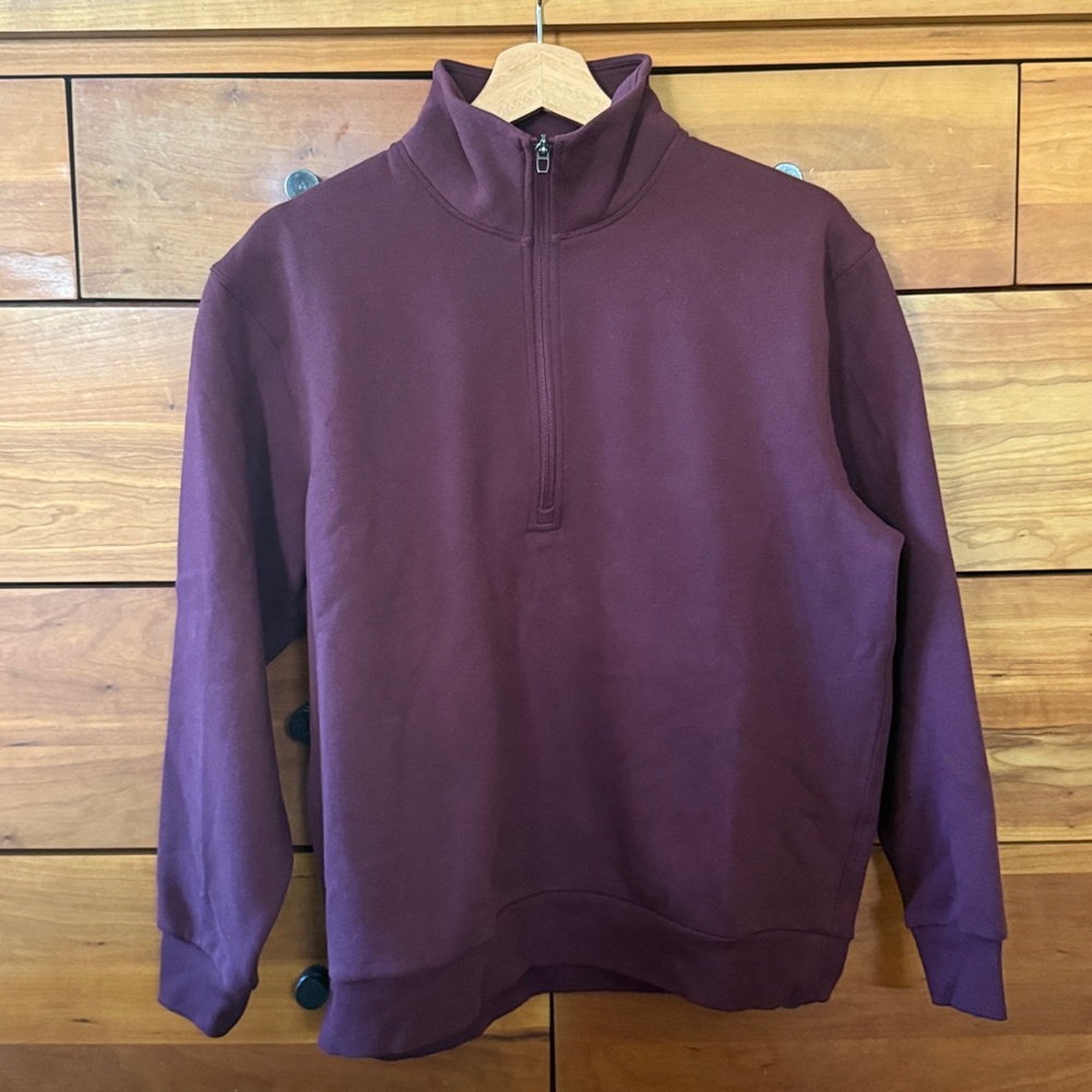 lululemon Steady State Half Zip in Garnet Size XS